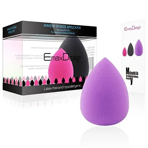 EmaxDesign Set composto da 3 spugne di trucco per applicare Blush… Vendita online - immagine 2