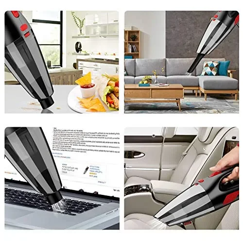 EMOCCI Aspirapolvere Auto Senza Fili Potente Portatile a Mano Basso… - immagine 3