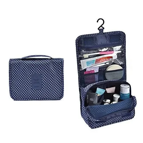 Emwel appeso Toiletry Organizer Travel trousse per donne e uomini – Blu Scuro Online - immagine 2