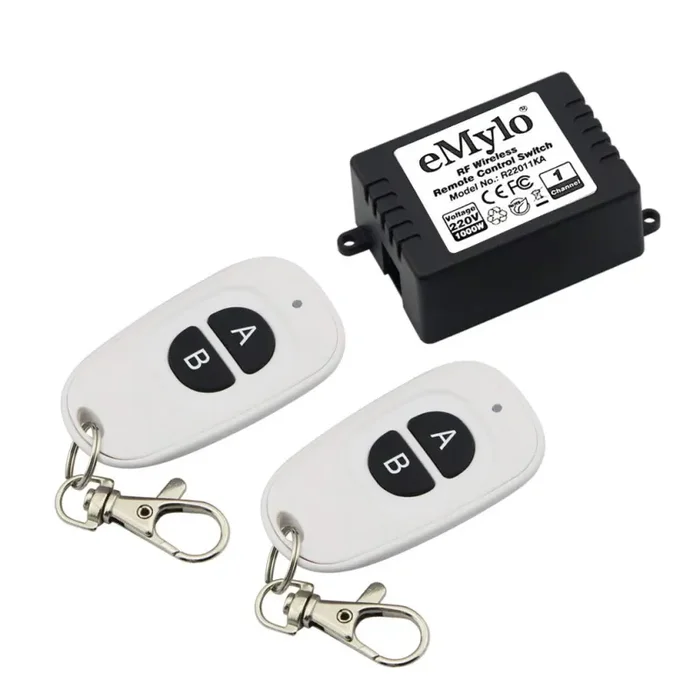 eMylo Smart Wireless Remote Switch 220V Relè 1000V 433 1 Canale