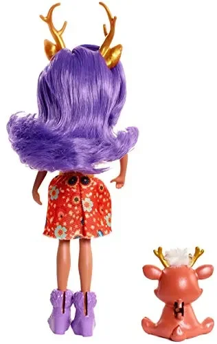 Enchantimals- Bambola Danessa Il Cerbiatto con Amico Cucciolo, Playset per… Saldi - immagine 3