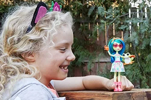 Enchantimals- Tamika e la Rana, Bambola 15 cm con Accessori, Giocattolo per… - immagine 2