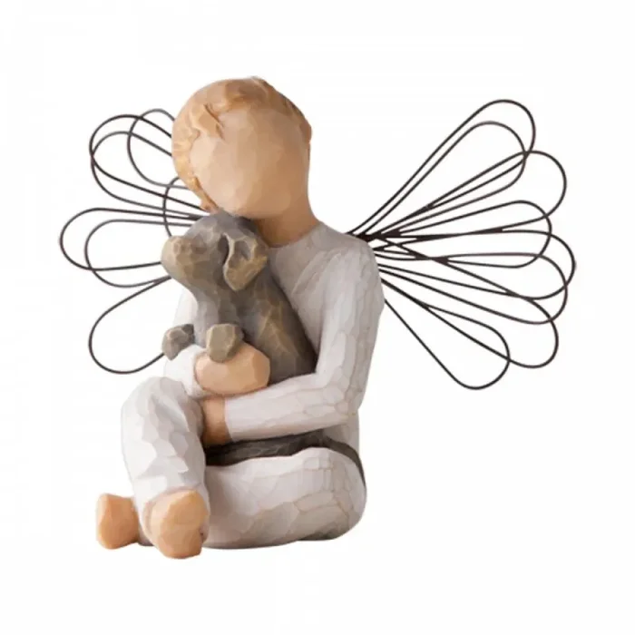 Enesco Statuetta Angelo del Conforto in Resina H9 cm