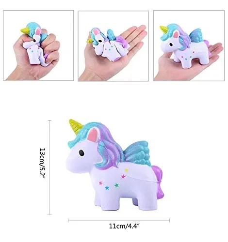 Enfants légendaire Colourful Life Magique Unicorn Squishy Toy - immagine 3