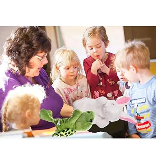 EQLEF Burattini da Mano per Bambini e Adulti, Simpatiche burattini a Mano… Vendita calda online - immagine 3