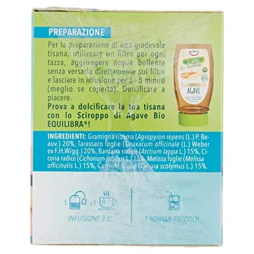 Equilibra Tisana Depurativa, 15 Bustine - immagine 3