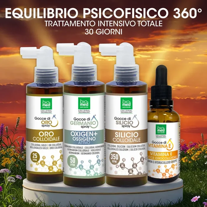 Equilibrio Psicofisico 360 – Trattamento Intensivo 30 giorni – Rinnova, Riequilibra, Risplendi