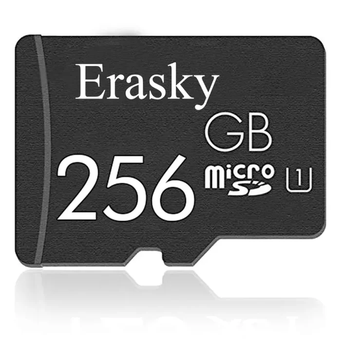Erasky Scheda di Memoria 256GB Micro SD Memory Card per Fotocamere 256 GB