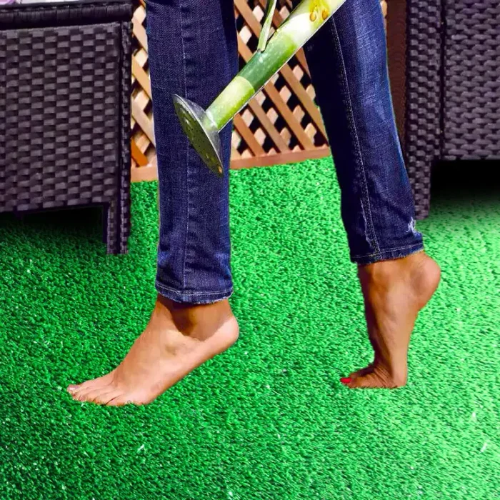 Erba Sintetica per Giardino 8 mm 2x3m Ranieri Basik Verde Saldi - immagine 3