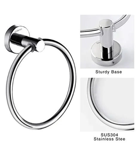 Eridanus Anello Portasciugamani, Anelli Porta Asciugamani in SUS304 - immagine 3
