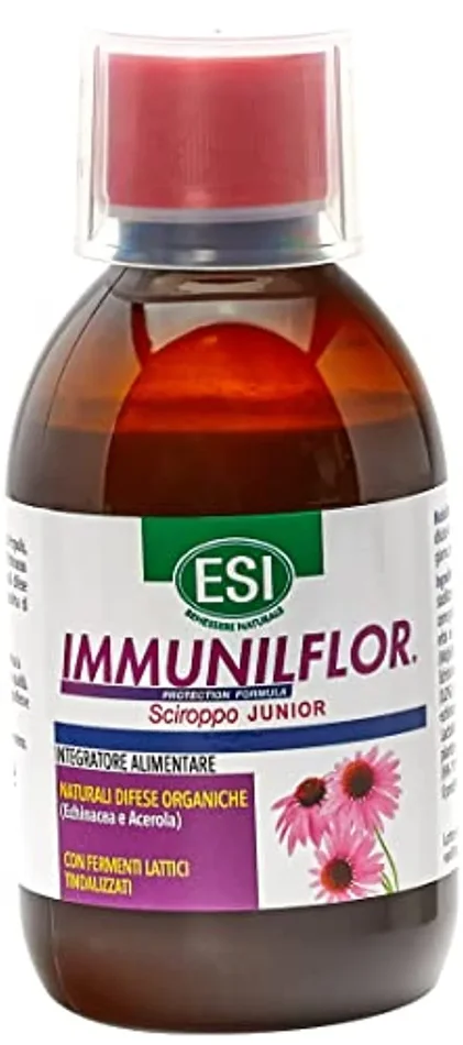 ESI Immunilflor Sciroppo Junior, Verde, 180 Millilitri - immagine 2