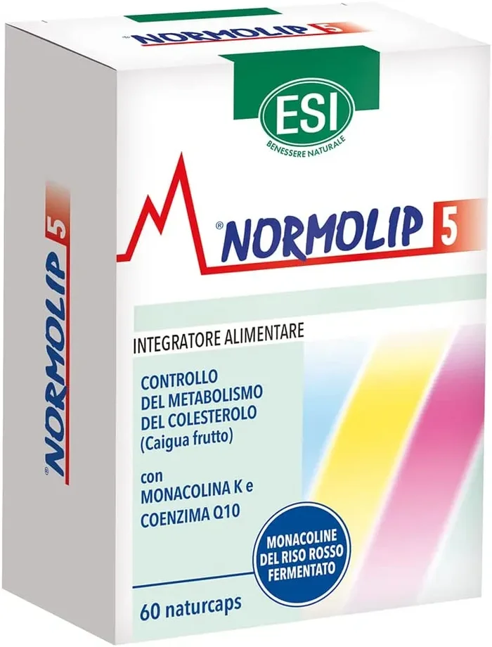 ESI Normolip 5, Controllo del Colesterolo – 60 Naturcaps - immagine 3