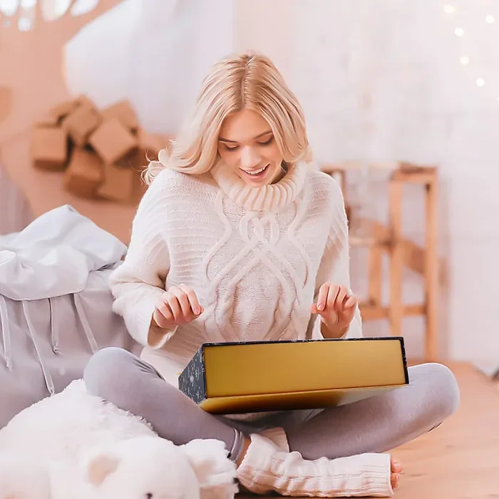 Esportic Calendario dell’Avvento, 24 scatole Colorate per Installazione e riempimento, riutilizzabili, Bambini e Adulti, Calendario di Natale, 33,00 x 30,50 x 8,50 cm - immagine 2