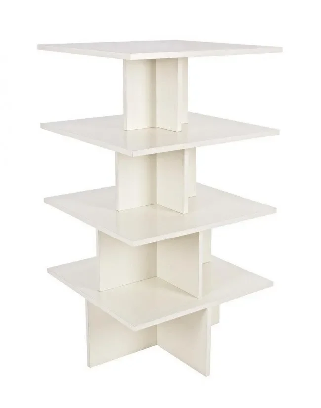 Espositore Davis 4 Ripiani in Cartone Riciclato Vendita calda