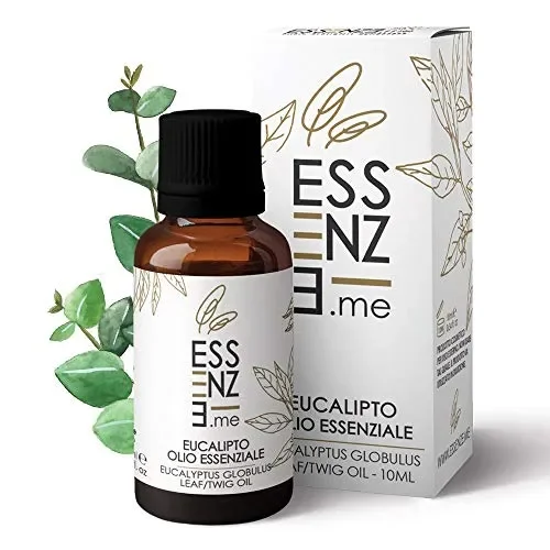 ESSENZE OLIO ESSENZIALE DI EUCALIPTO Puro al 100% Naturale, Profumo Ambiente…