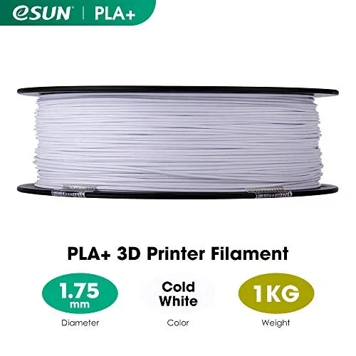 eSUN Filamento PLA Plus per Stampante 3D, PLA+, A-Bianco Freddo Vendita calda - immagine 2
