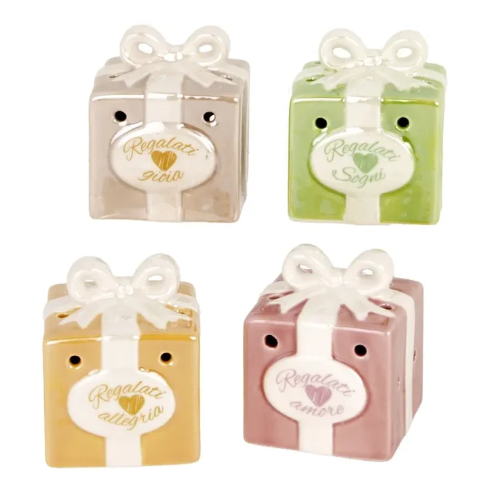 ETM Gift Led Ass. 5 x 5 Cm H 7 Cm Bomboniera 1 Pz Moda