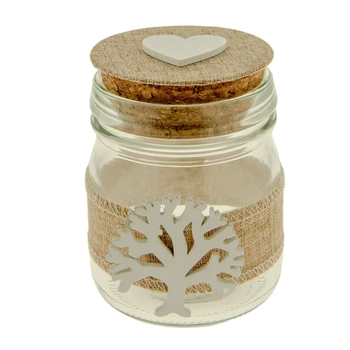 ETM Grano Barattolo H 9 Cm Tappo Sughero