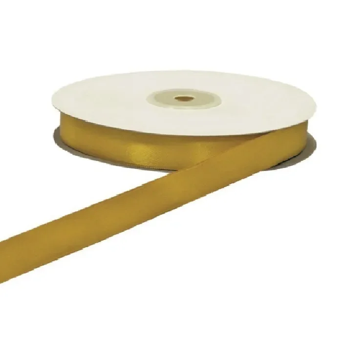ETM Nastro Doppio Raso 10 Mm 50 Mt Oro Moda