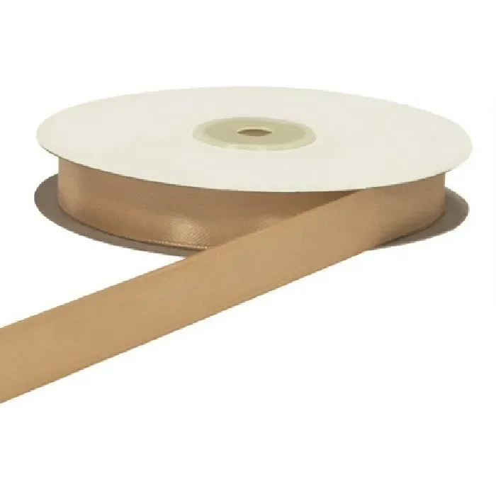 ETM Nastro Doppio Raso 25 Mm 50 Mt Nocciola