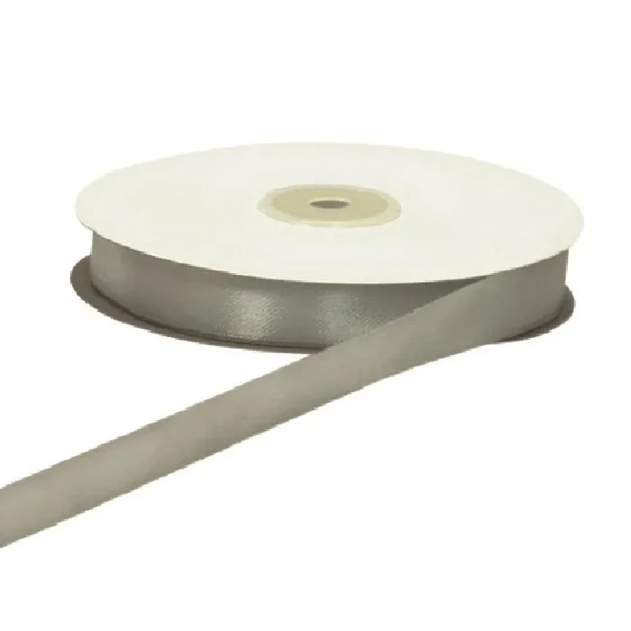 ETM Nastro Doppio Raso 3 Mm 50 Mt Grigio Argento