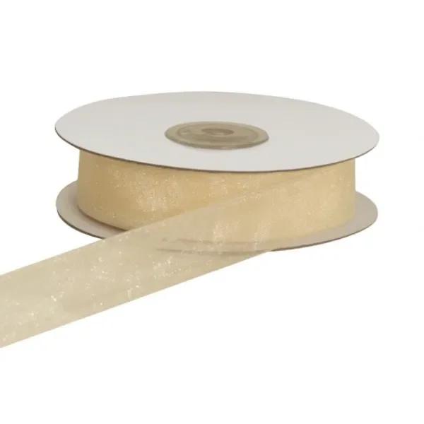 ETM Nastro Organza 10 Mm 50 Mt Avorio