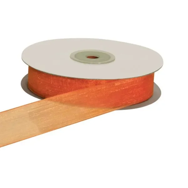 ETM Nastro Organza 40 Mm 50 Mt Arancio Saldi
