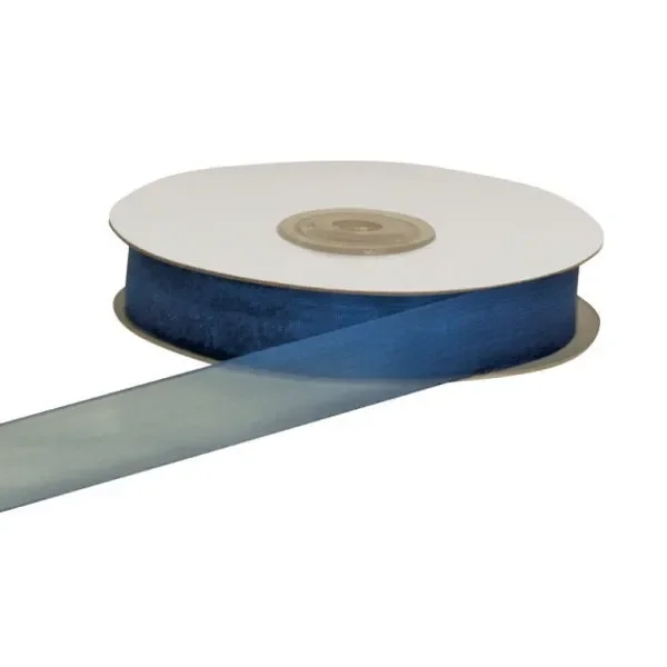 ETM Nastro Organza 6 Mm 50 Mt Blu Avion