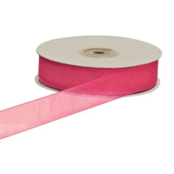 ETM Nastro Organza 6 Mm 50 Mt Fragola