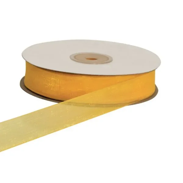 ETM Nastro Organza 6 Mm 50 Mt Giallo