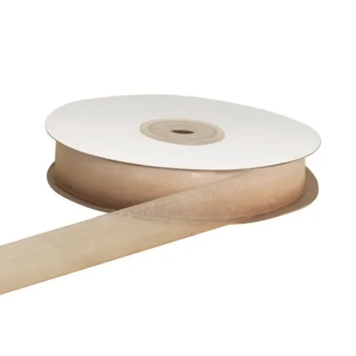 ETM Nastro Organza Bicolore 20 Mm 50 Mt Marrone Grigio