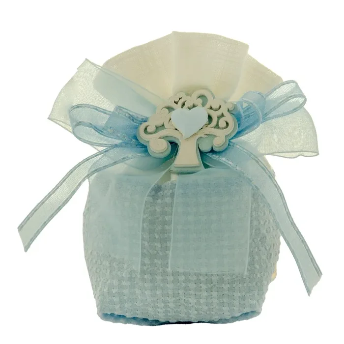 ETM Sacchetto Portaconfetti Bag Quadro 10 Cm Cielo 12 Pz Vendita online