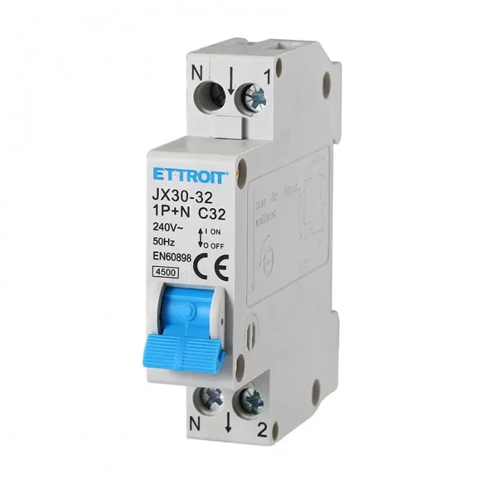 ETTROIT INTERRUTTORE MAGNETOTERMICO 1P+N 32A 220V 4.5KA | JX153240