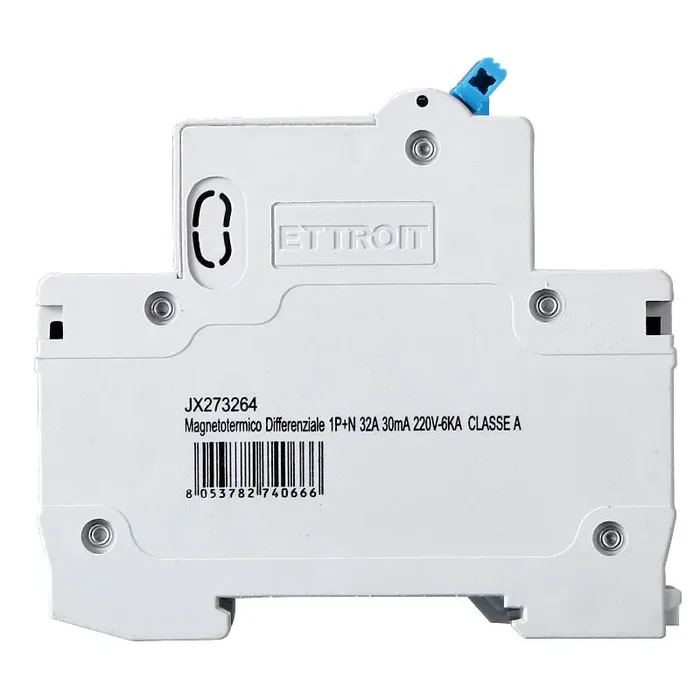 Ettroit Magnetotermico Differenziale 1P+N 32A 30mA 220V-6KA CLASSE A | JX273264 Sconti - immagine 3