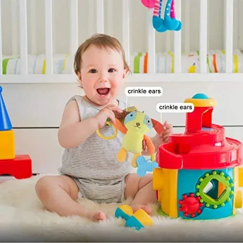 Evance 4 Pezzi Giocattolo da Appendere per Passeggino, Passeggino 4 Pack - immagine 3