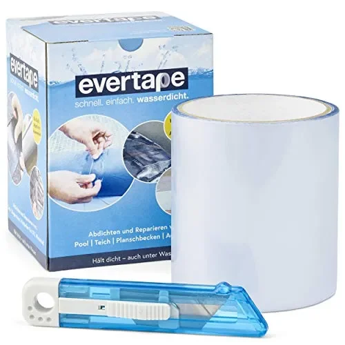Everfix evertape, nastro per riparazioni, 7,5 cm x 100 cm, Trasparente Vendita calda