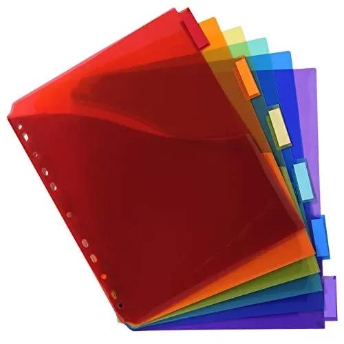 Exacompta 4834E Divisori e Segnaletica, 30×23.5 cm, Multicolore - immagine 3