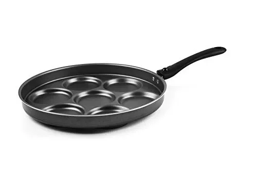 Excelsa Disco Cook Padella 7 Scomparti per Pancake/Crepes, Diametro: 28 cm,…