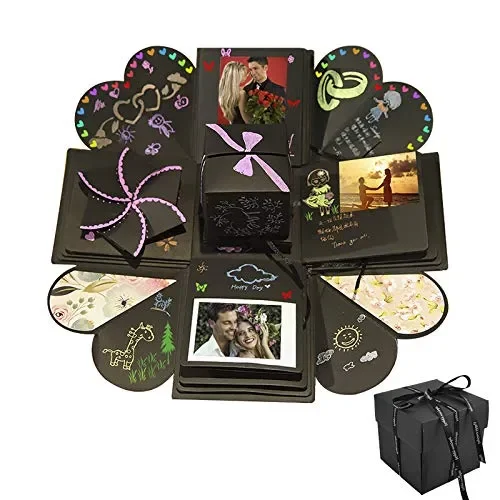 Explosion Box DIY Photo Album Creativo Scrapbook per Matrimoni, Festa…