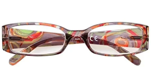 Eyekepper 3.00 Strength, 4 Pcs Geometric Mix With Case All Clear Lens - immagine 2