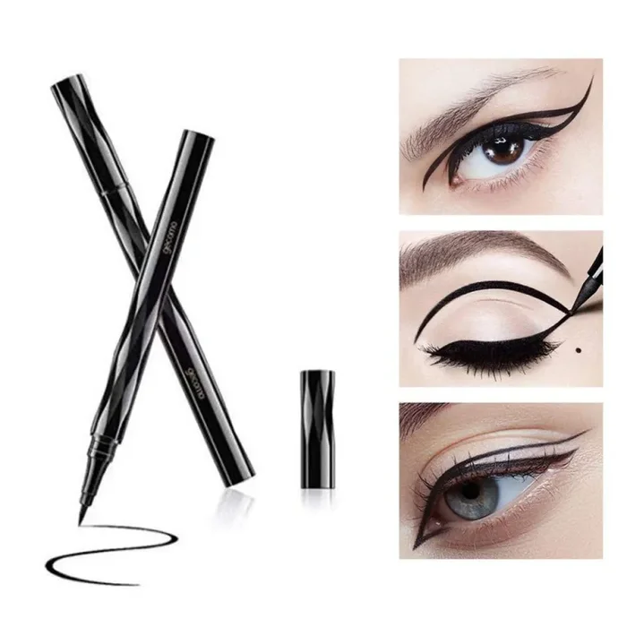 Eyeliner waterproof, eyeliner liquido nero, Nero