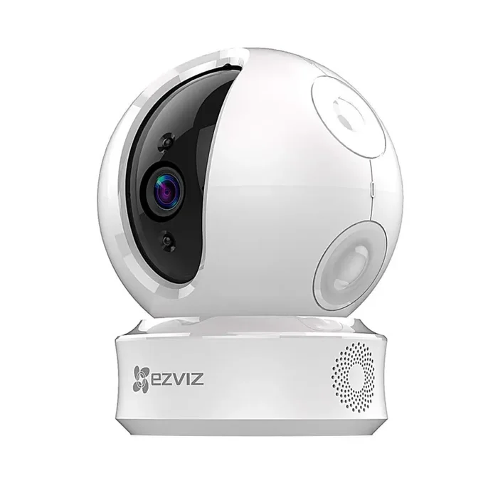 EZVIZ C6C 720p Telecamera di Sorveglianza, 360° WiFi Videocamera 720P, Bianco