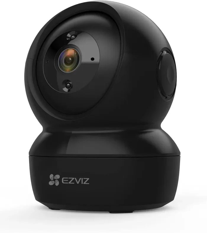 EZVIZ C6N Telecamera Wi-Fi Interno 1080p Videocamera Sorveglianza Interno Pan/Tilt/Zoom Compatibile con Alexa, Rotazione a 360°, Visione Notturna, Tracciamento del Movimento e Audio Bi-direzionale