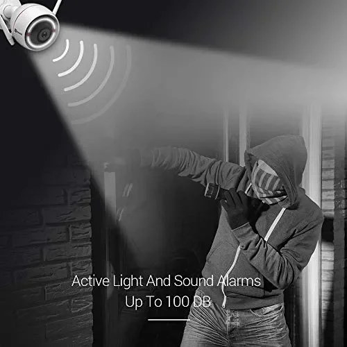 EZVIZ CTQ3W telecamera da esterno Wi-Fi 720p ip camera da… - immagine 2