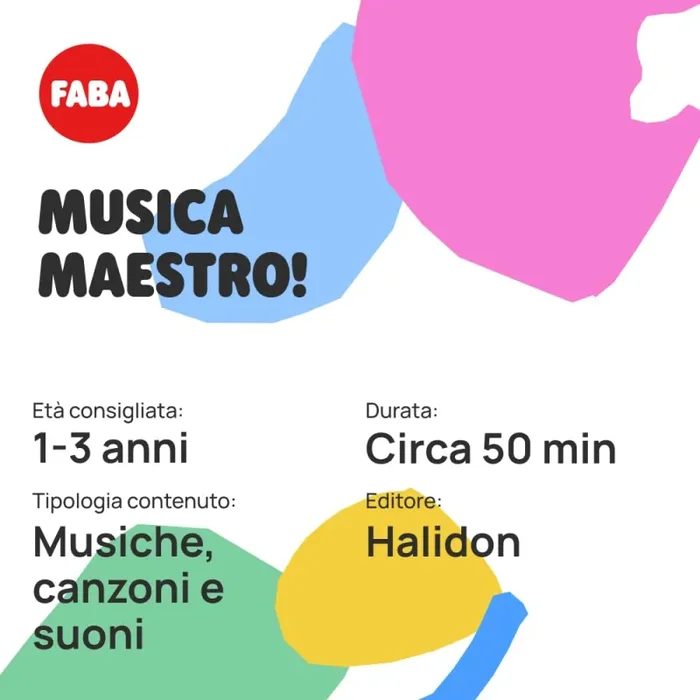 FABA- Personaggio Sonoro, Colore Musica Maestro, Canzoni e Filastrocche, FFR34401 - immagine 3