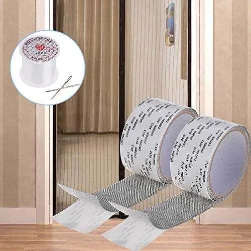 Faburo 2 PCS Nastro per Riparare Zanzariere Adesivo in Fibra di Vetro… In saldo - immagine 3