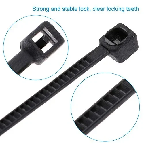 Faburo 600pz Fascette Plastica per Cablaggio, Stringicavo,Fermacavo… - immagine 3