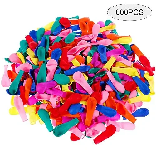 Faburo 800pz Palloncini d’Acqua, Gavettoni, colorato Fluorescente, Facile da…