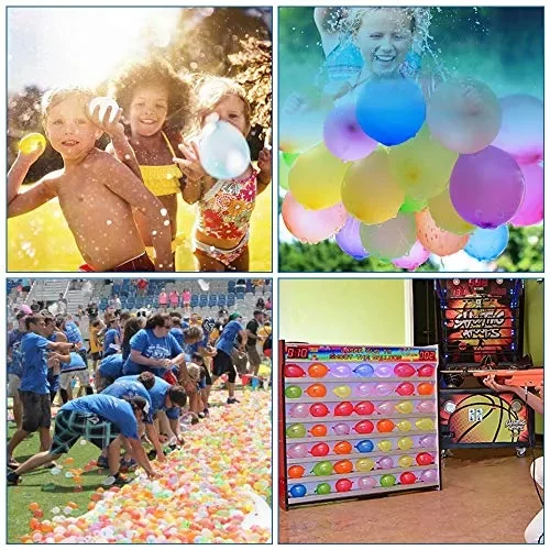 Faburo 800pz Palloncini d’Acqua, Gavettoni, colorato Fluorescente, Facile da… - immagine 3