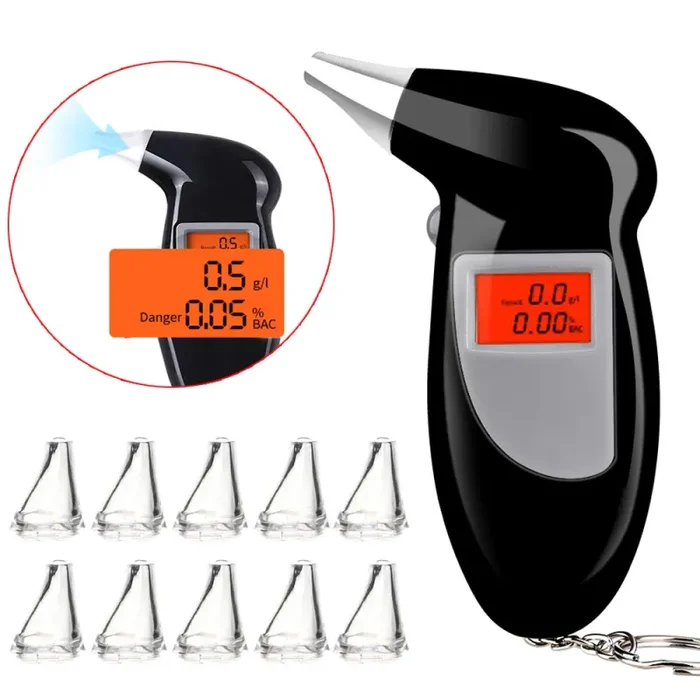 Faburo Etilometro Portatile Digitale, Professionale Alcool Test con Schermo…